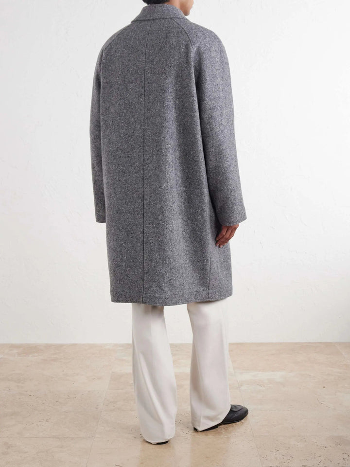Wool-Blend Coat