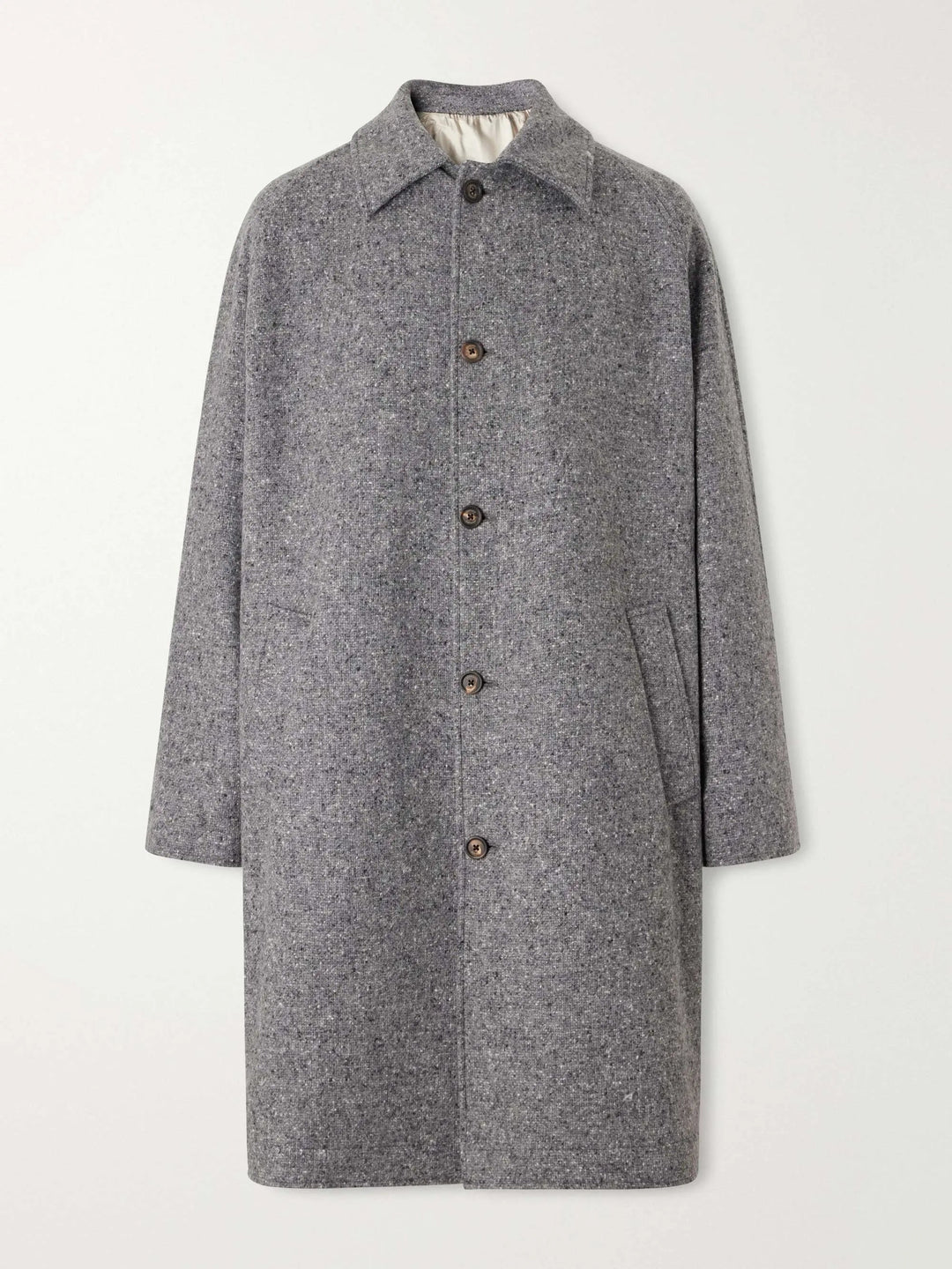 Wool-Blend Coat
