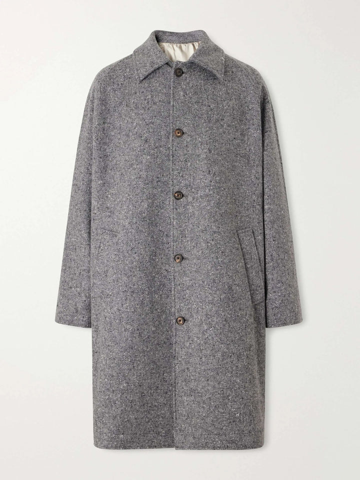 Wool-Blend Coat