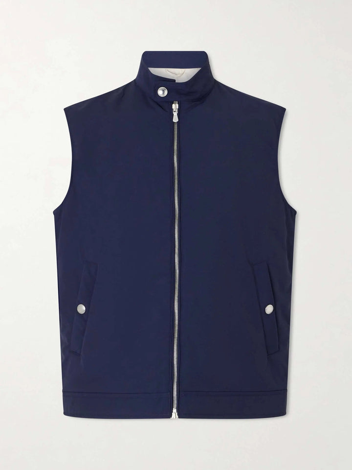 Slim-Fit Wool-Blend Gilet