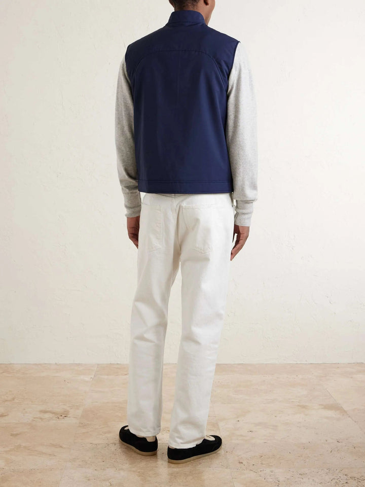 Slim-Fit Wool-Blend Gilet
