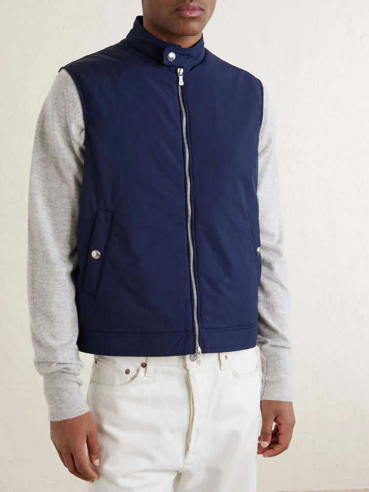 Slim-Fit Wool-Blend Gilet