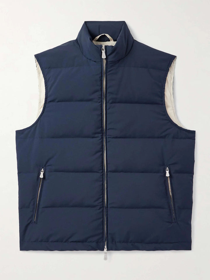 Tech Wool-Blend Down Gilet
