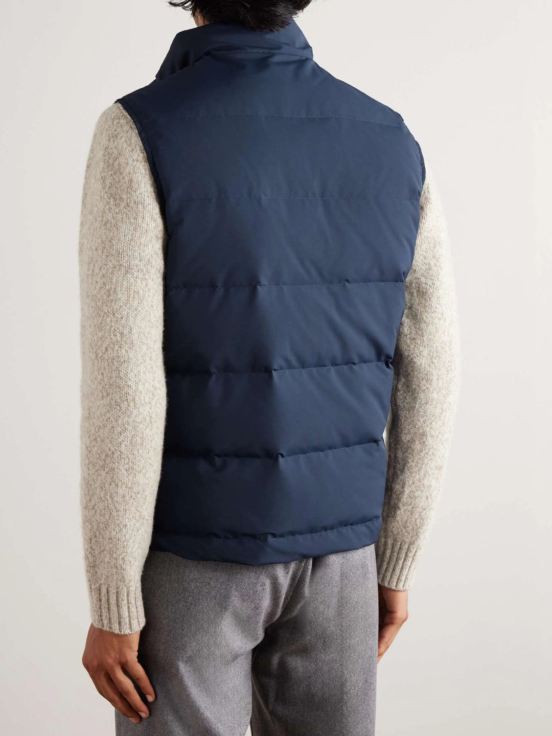 Tech Wool-Blend Down Gilet