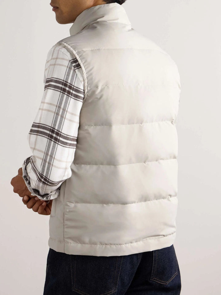 Tech Wool-Blend Down Gilet