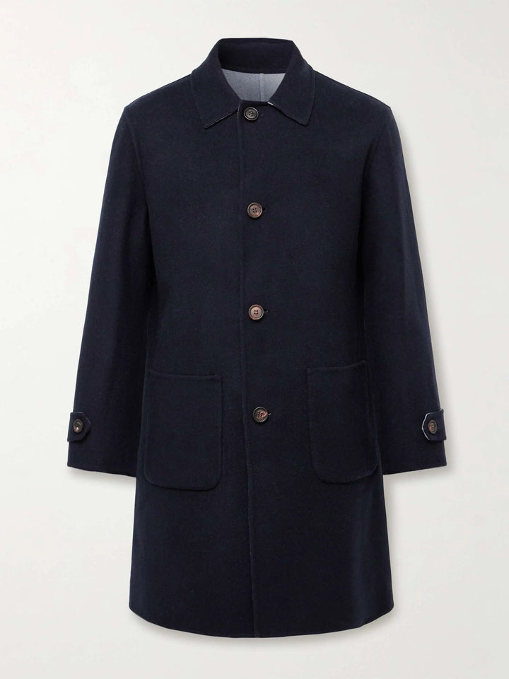 Reversible Wool-Felt Coat