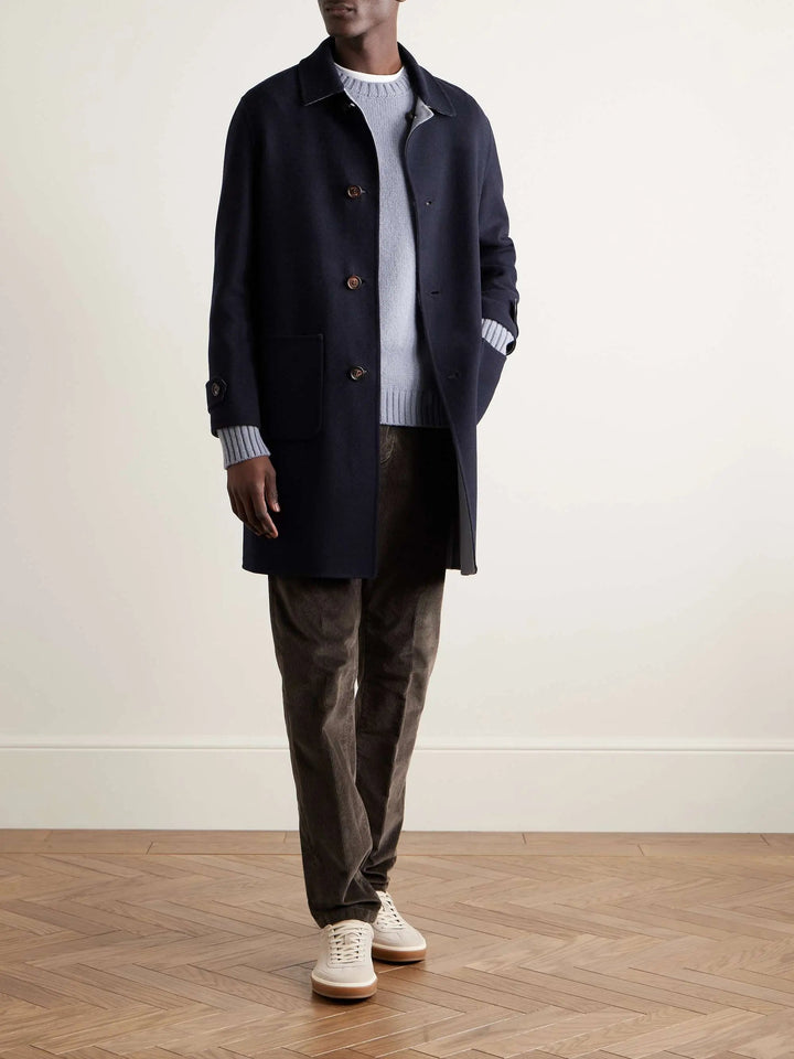 Reversible Wool-Felt Coat
