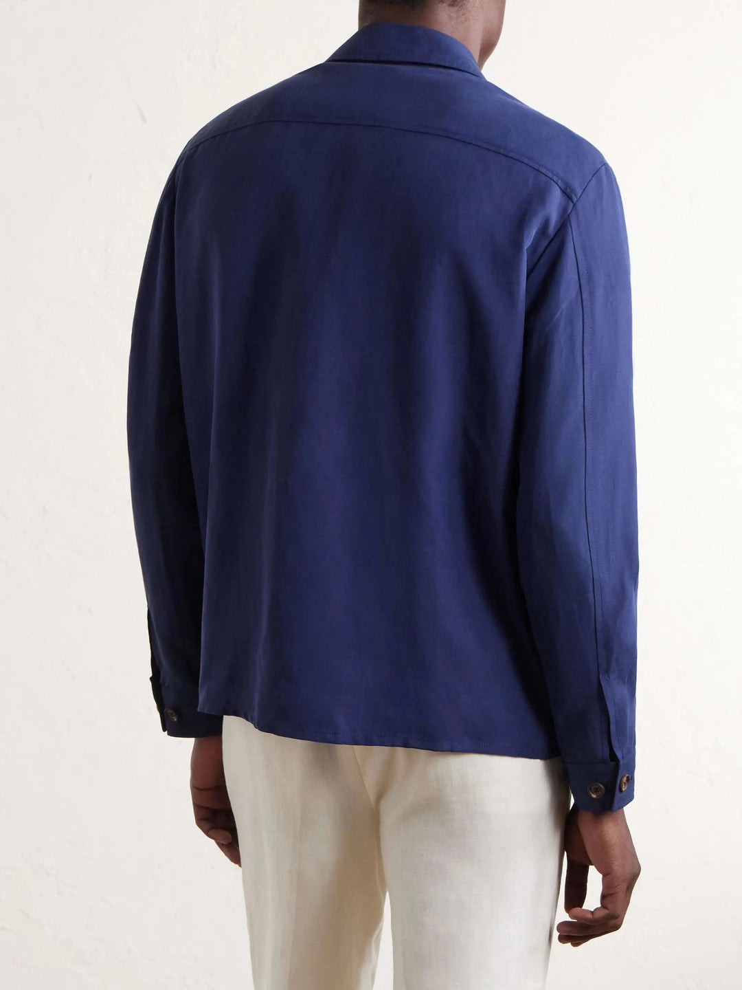 Lyocell and Linen-Blend Shirt