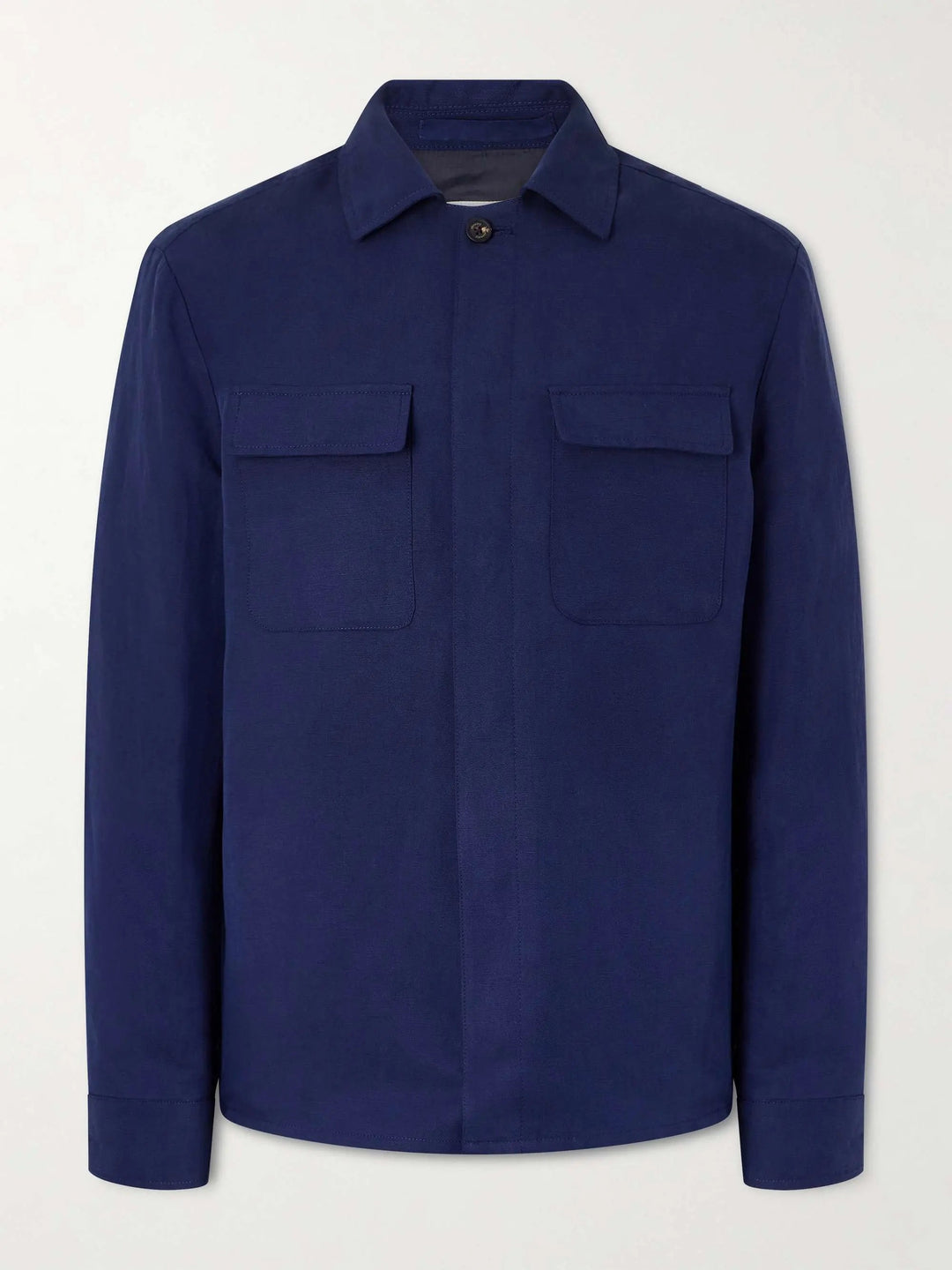 Lyocell and Linen-Blend Shirt