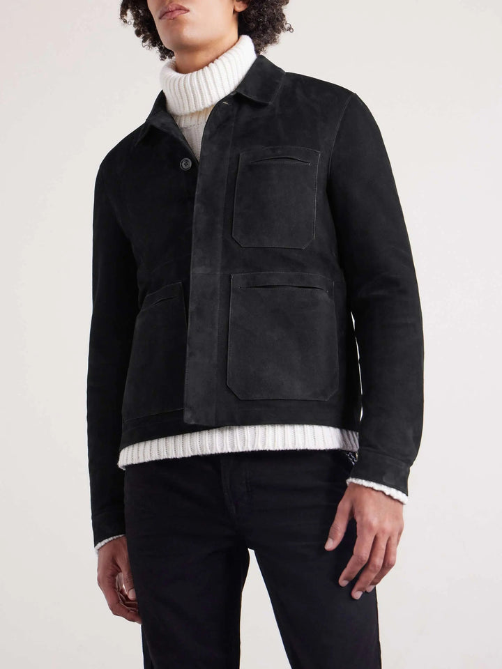 Suede Field Jacket