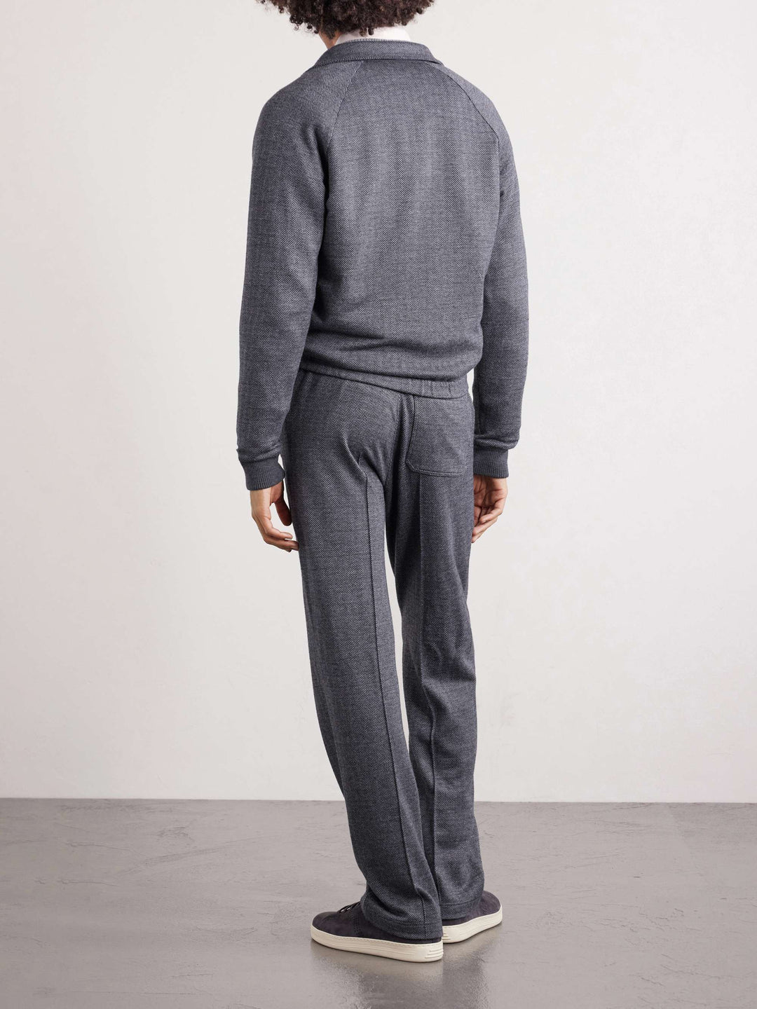 Wool and Silk-Blend Jacket