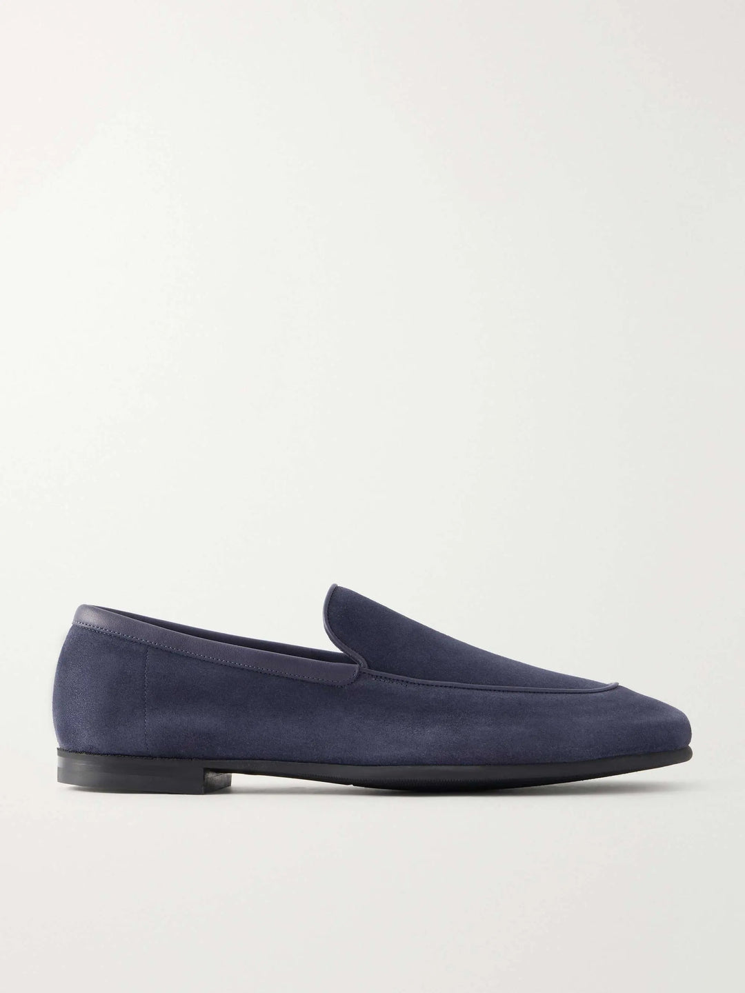 Suede Loafers Navy