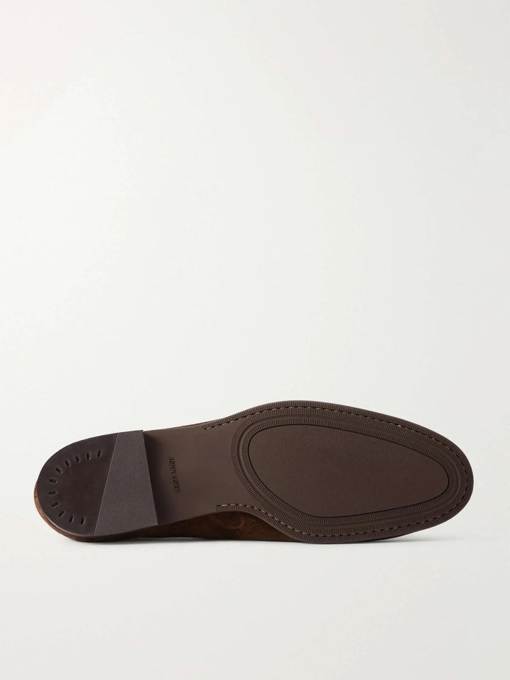 Suede Loafers Brown