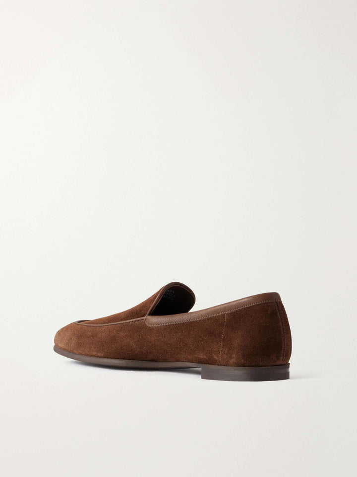 Suede Loafers Brown