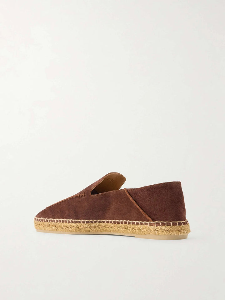 Suede Espadrilles Blue