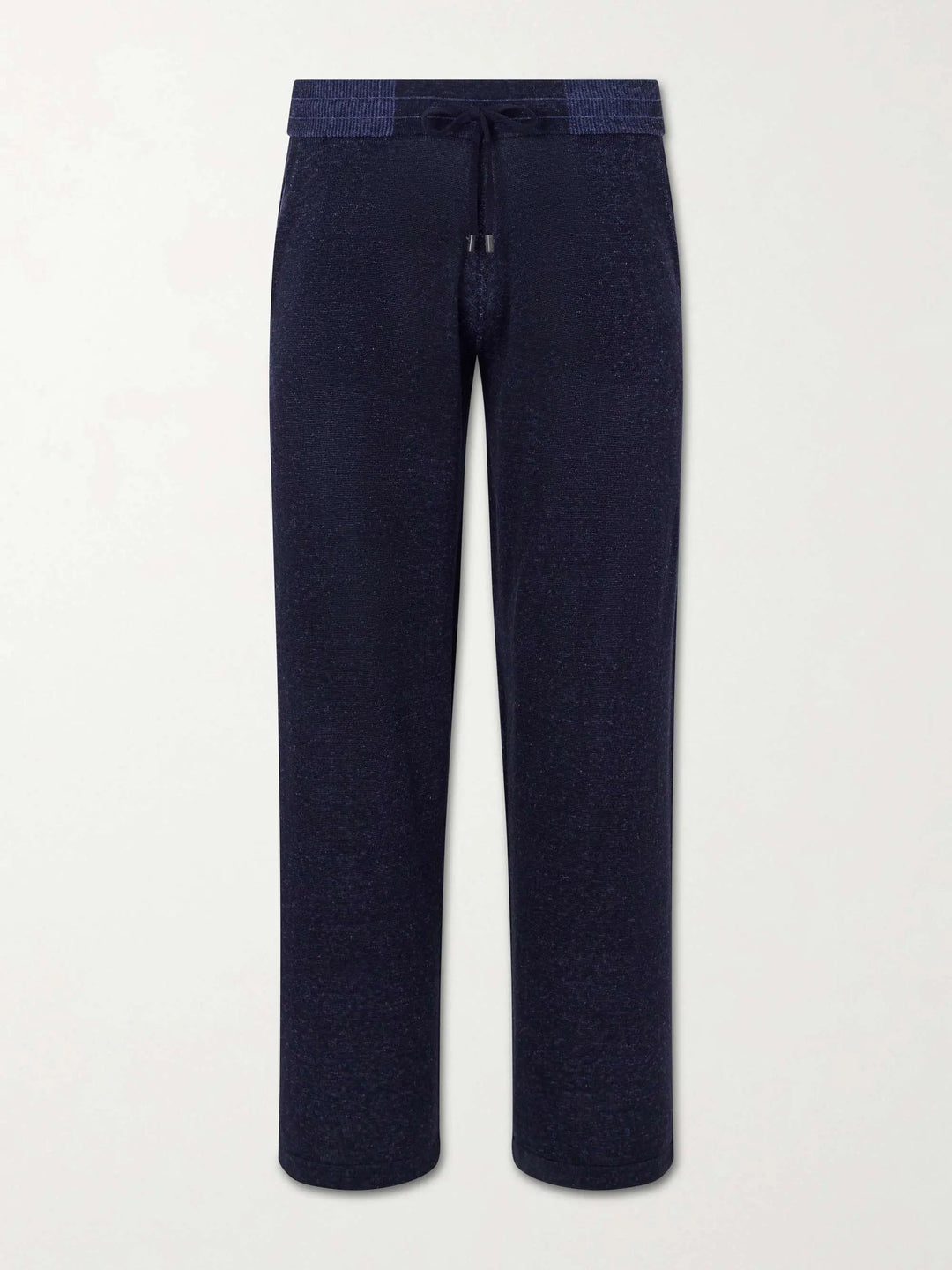 Straight-Leg Cotton and Wool-Blend Drawstring Sweatpants