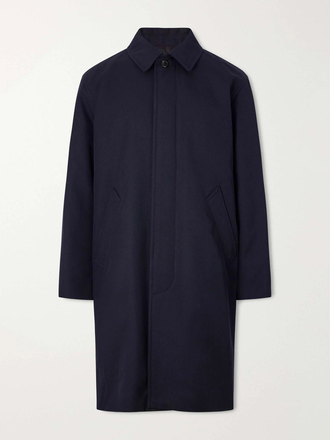 Gabardine trench coat