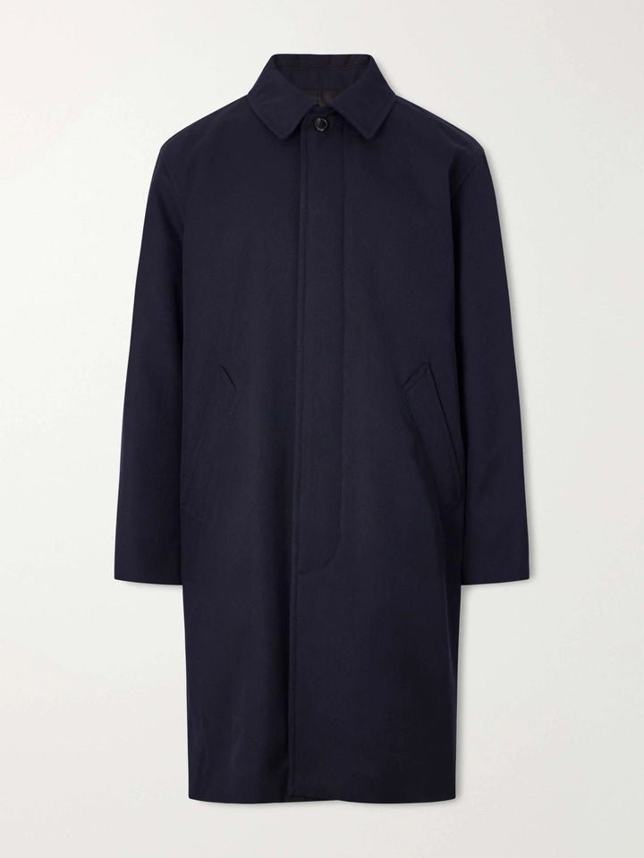 Gabardine trench coat