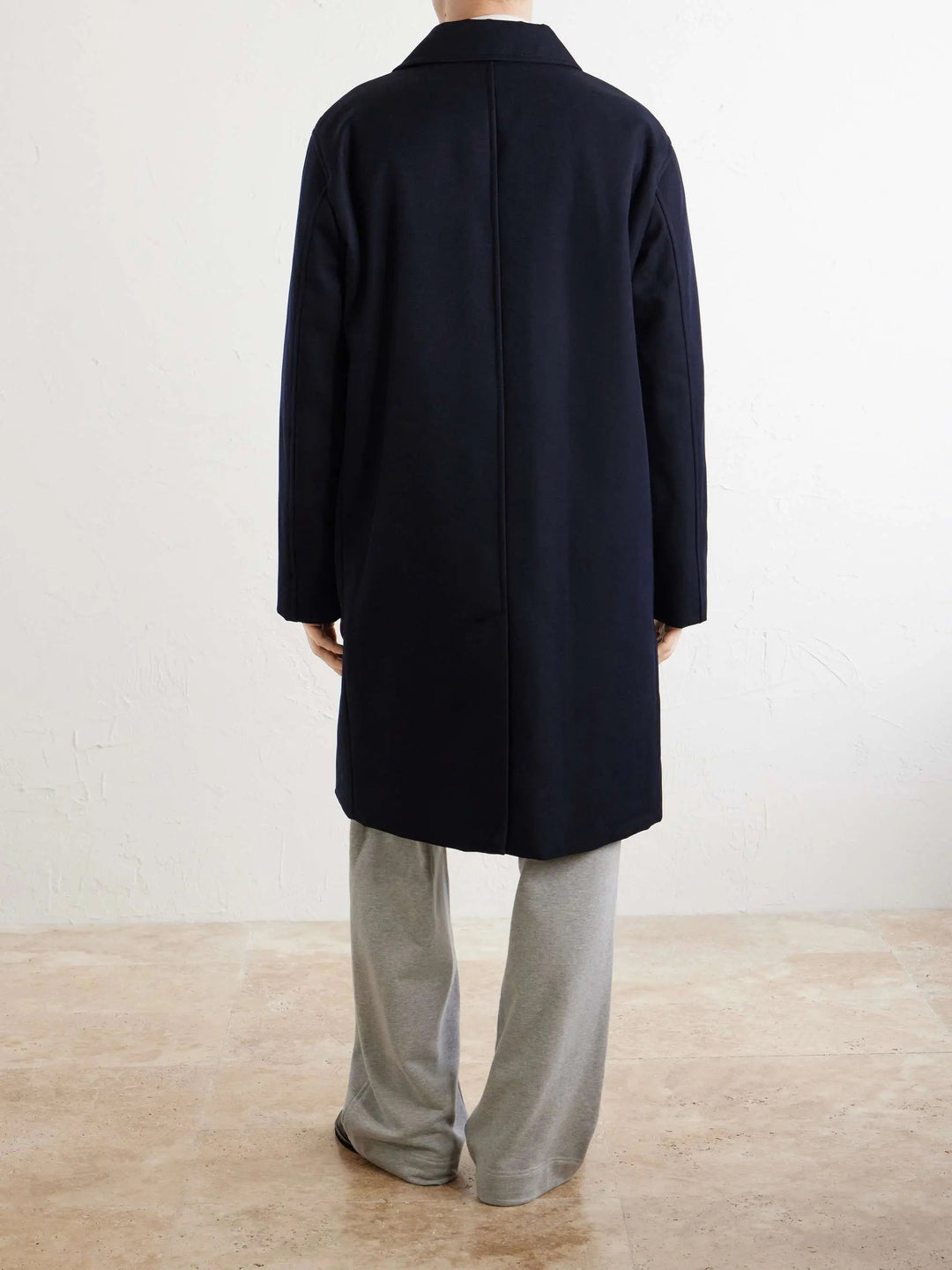 Gabardine trench coat
