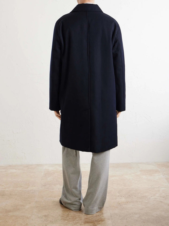 Gabardine trench coat