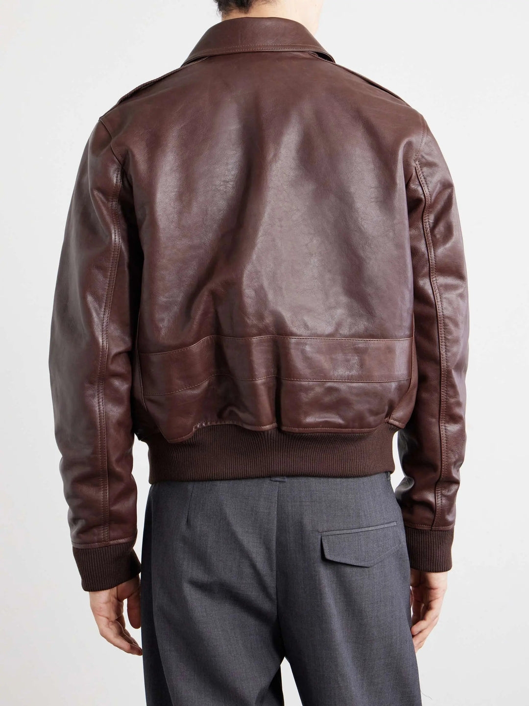 Leather Jacket Brown