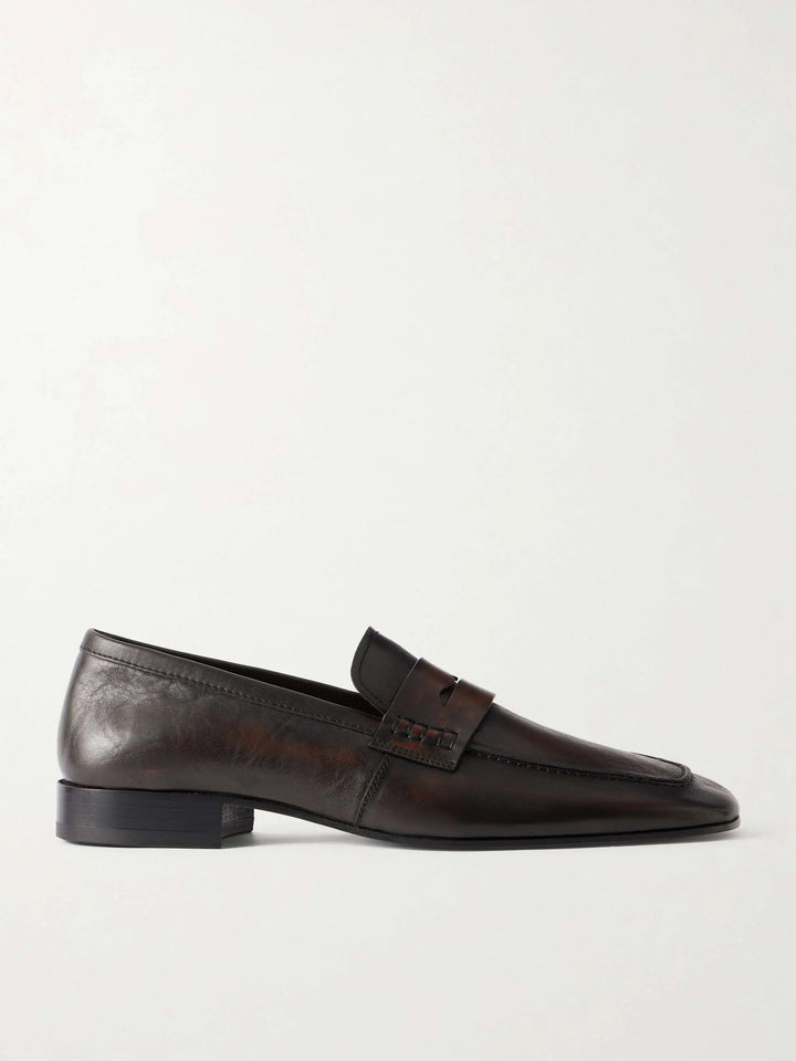 Leather Loafers
