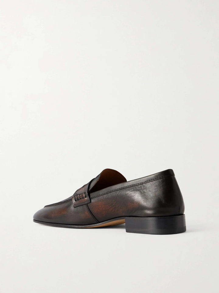 Leather Loafers