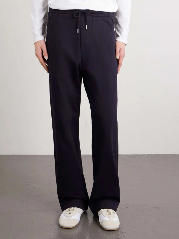 Cotton-Jersey Sweatpants Navy