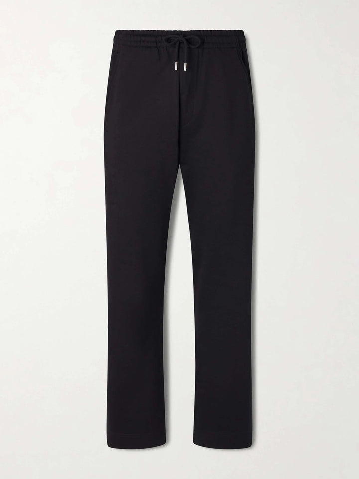 Cotton-Jersey Sweatpants Black