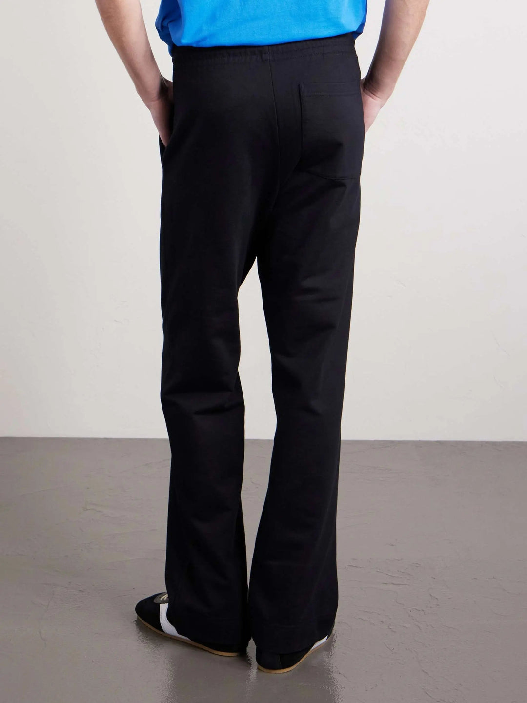 Cotton-Jersey Sweatpants Black