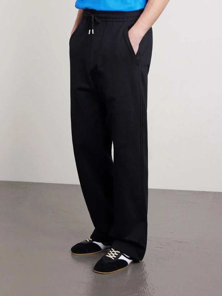 Cotton-Jersey Sweatpants Black