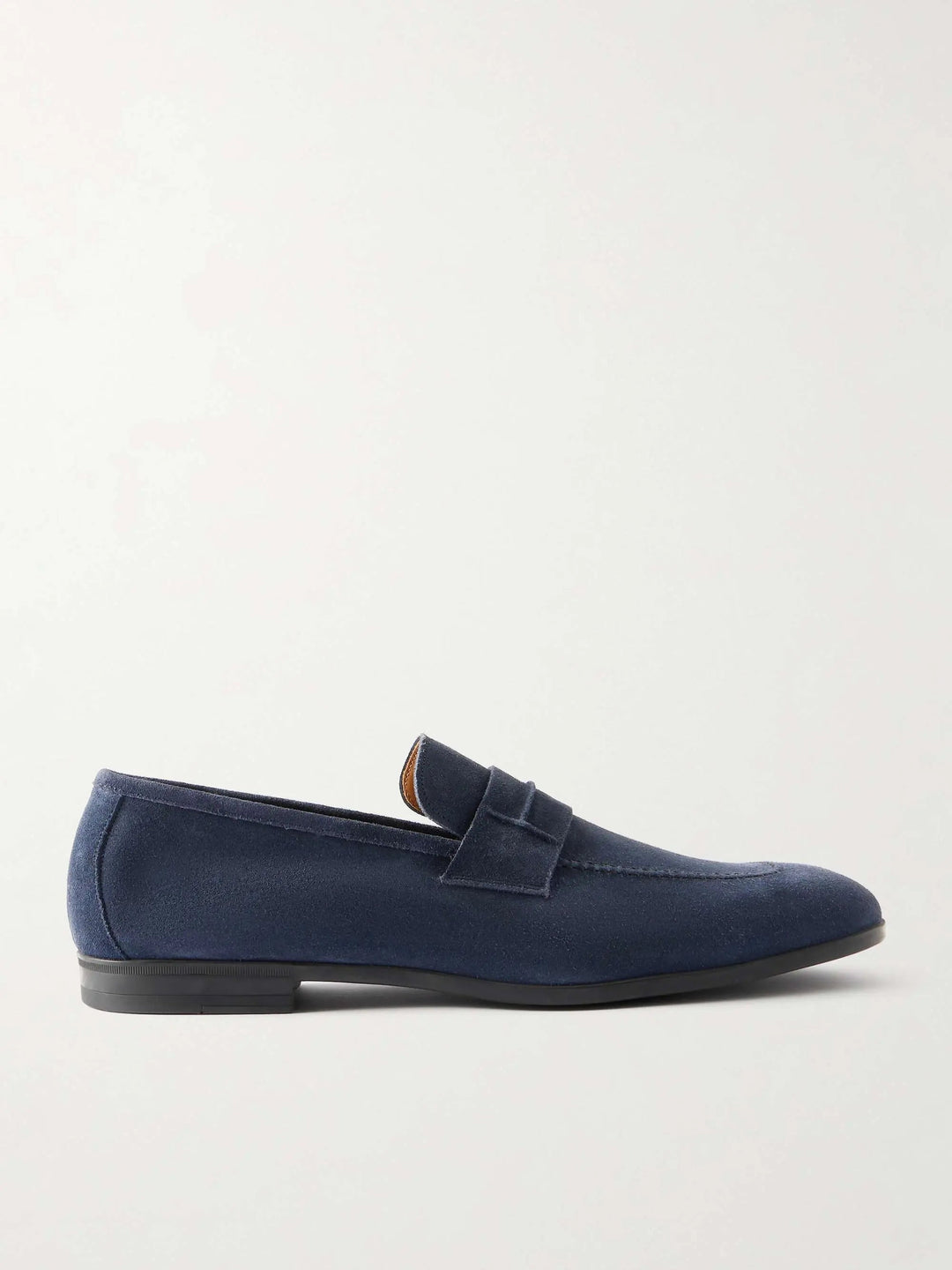 Suede Penny Loafers