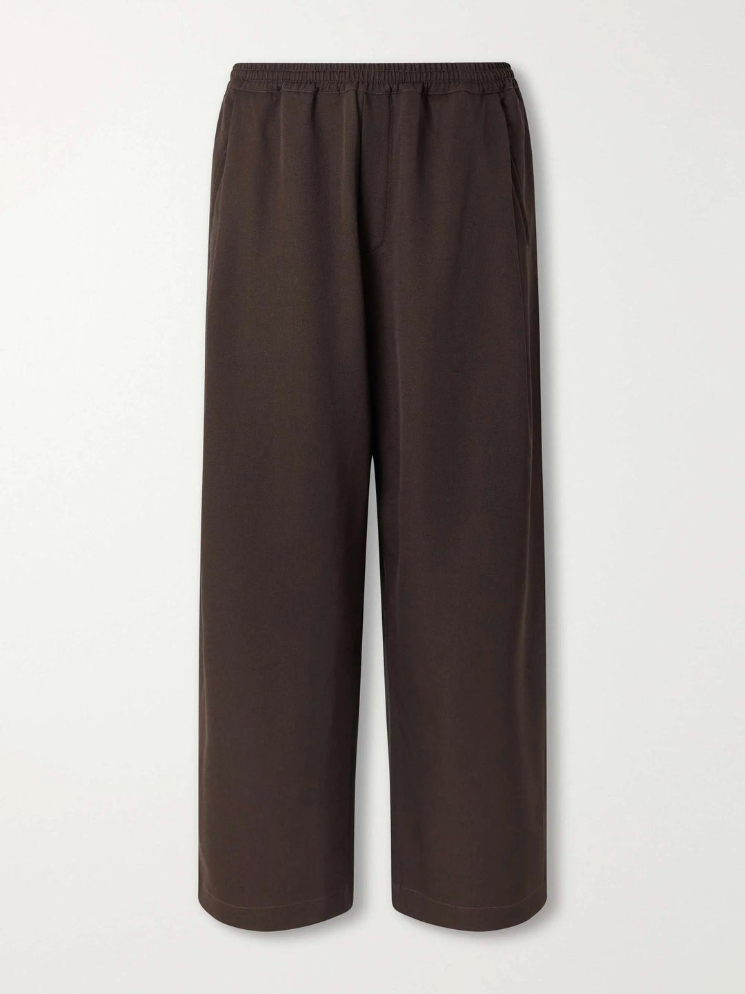 Wide-Leg Wool Trousers
