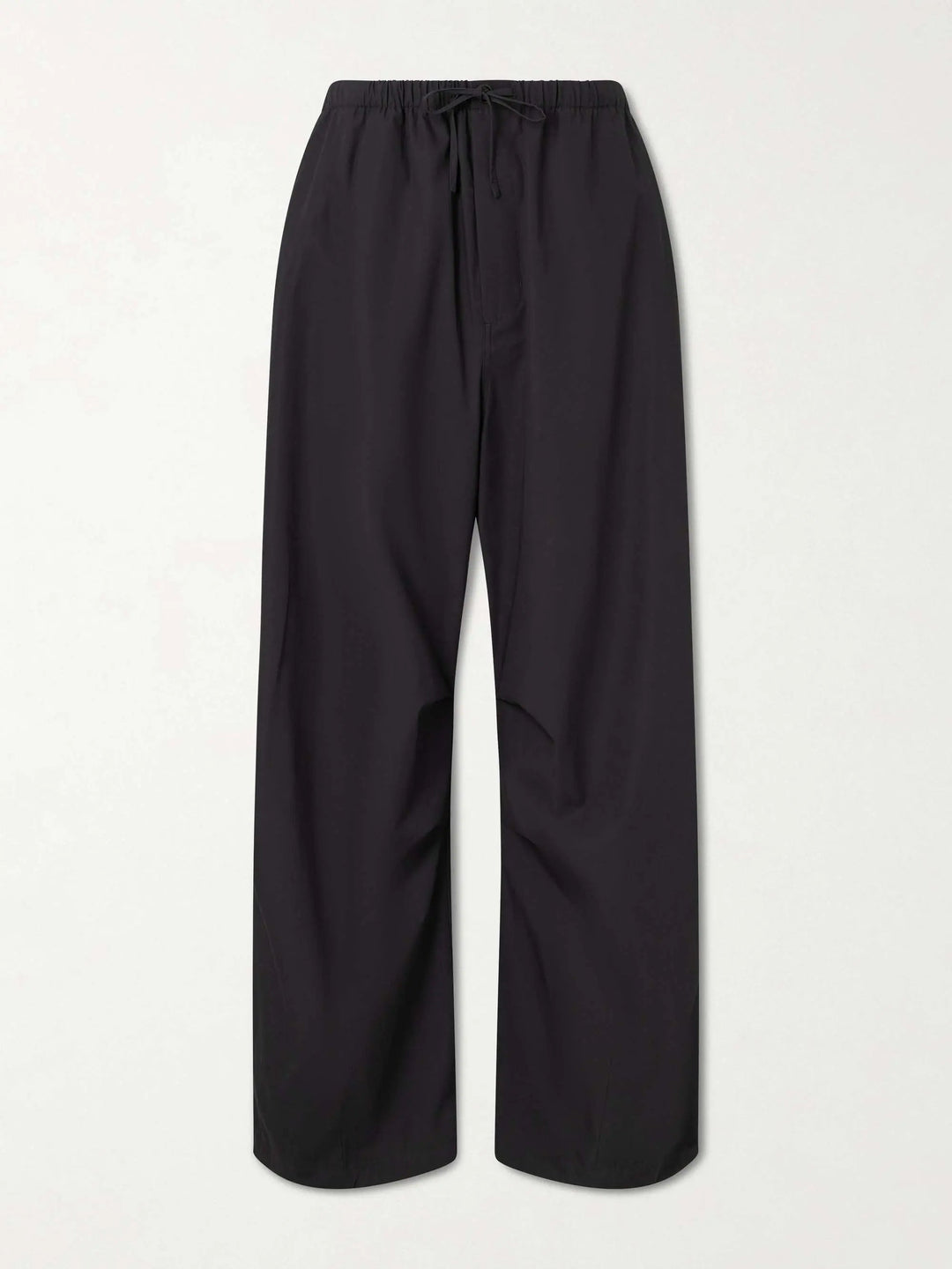 Cotton Wide-Leg Trousers