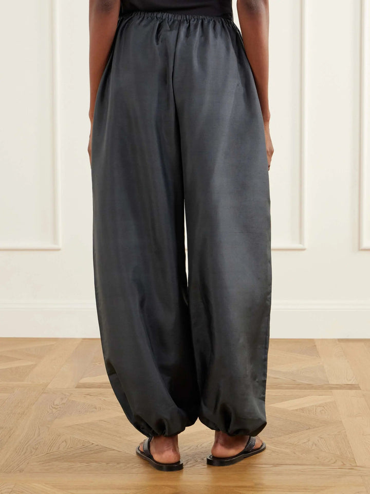 silk balloon pants