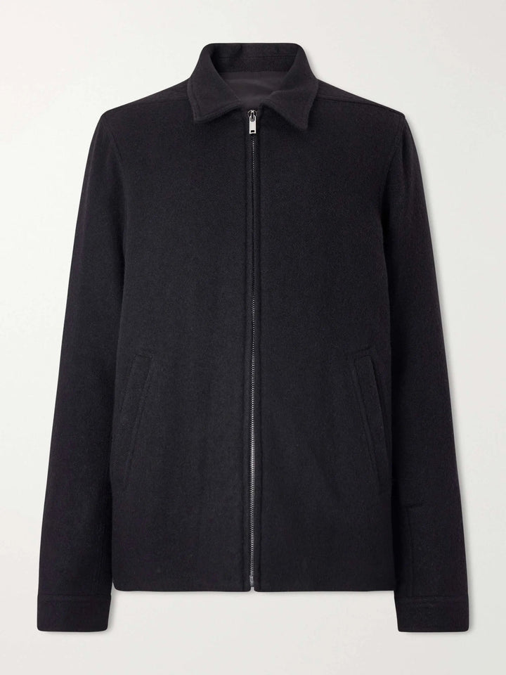 Wool Zip-up Jacket