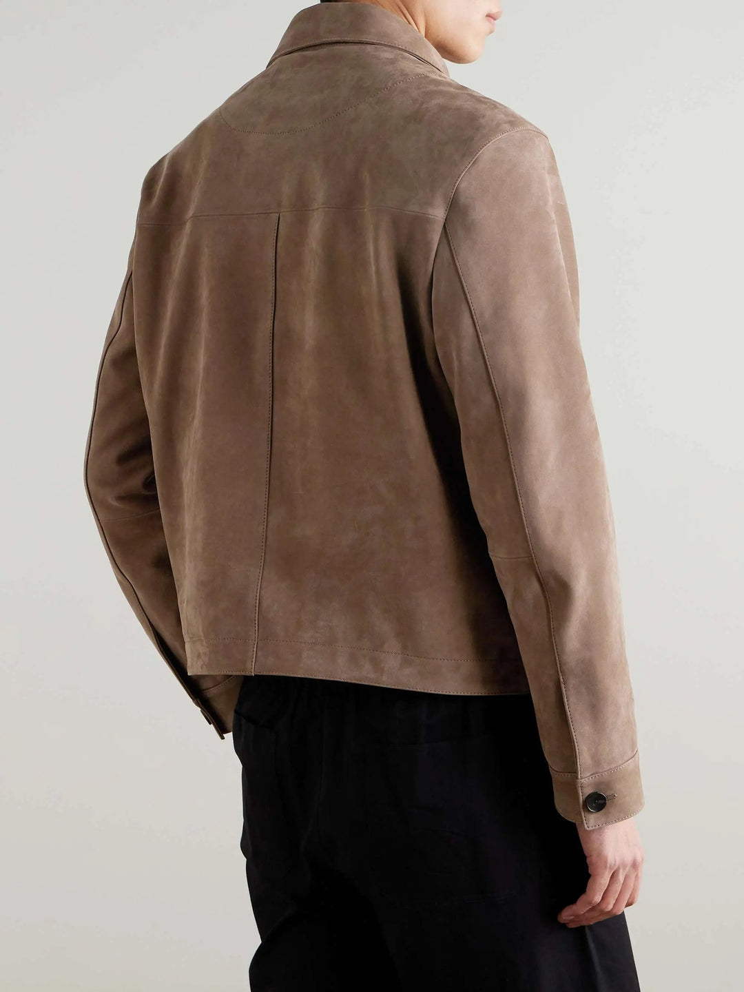 Suede Overshirt