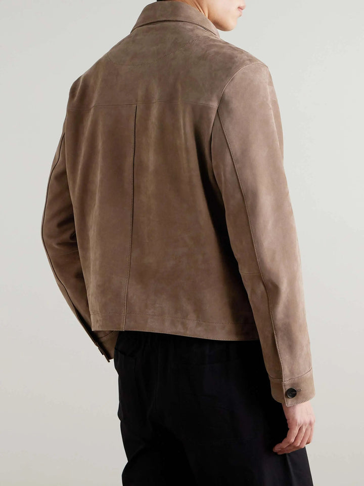 Suede Overshirt