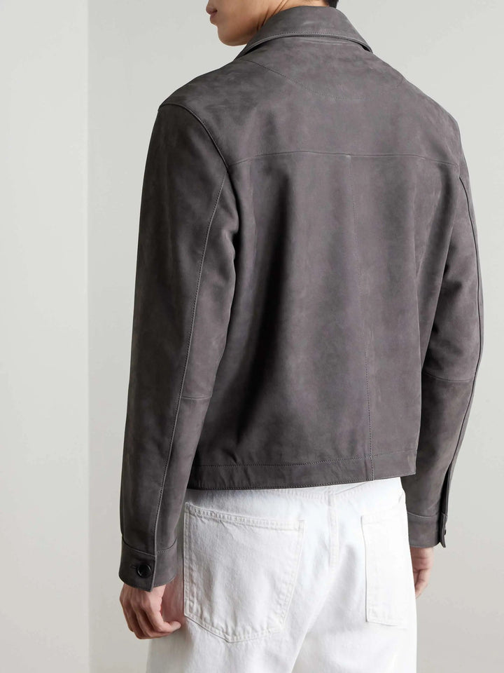 Suede Overshirt