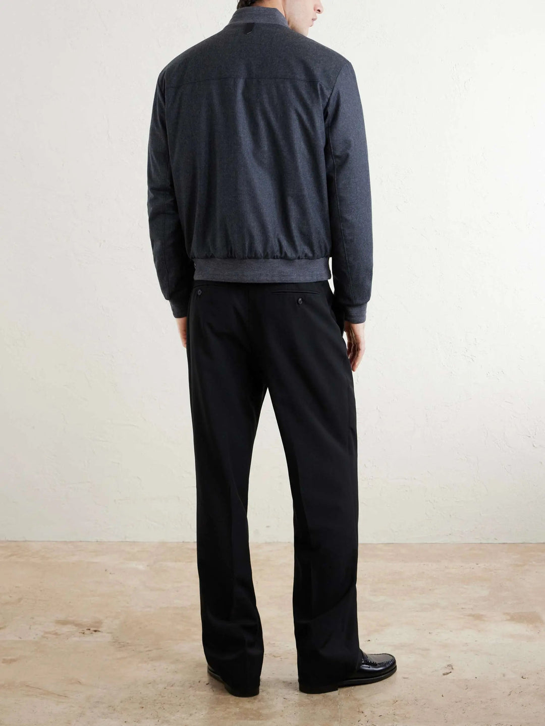 Wool Bomber Jacket