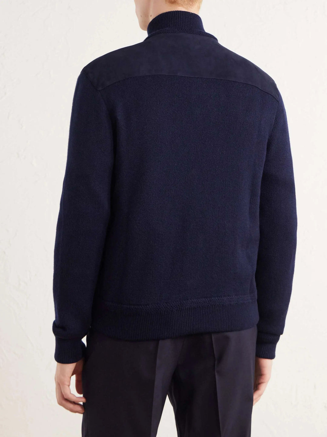 Suede and Wool Jacket