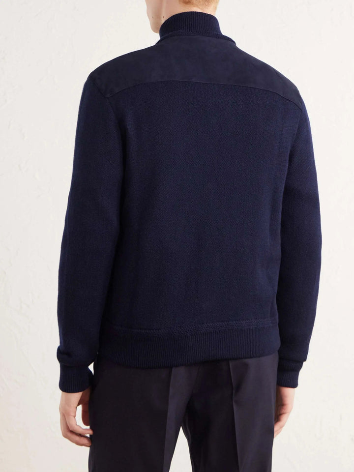 Suede and Wool Jacket