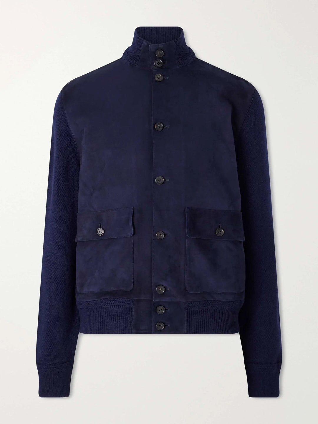Suede and Wool Jacket