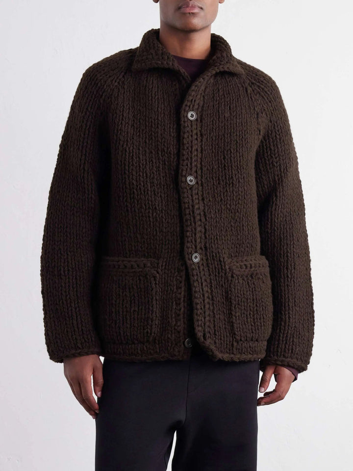 Button Wool Cardigan