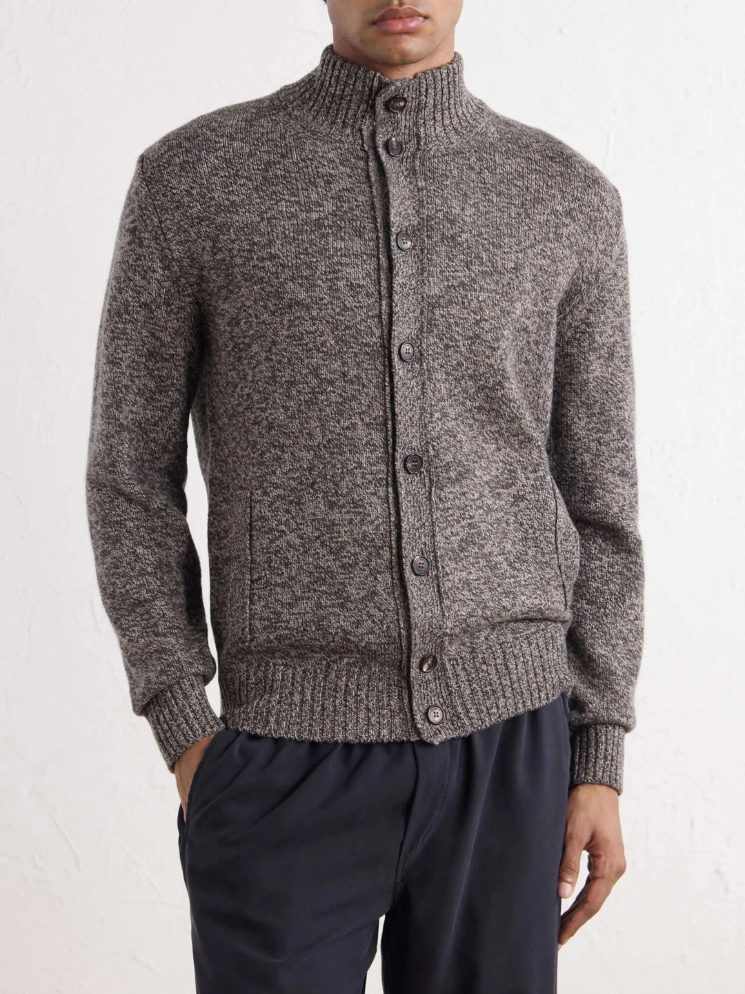 Button Wool Cardigan