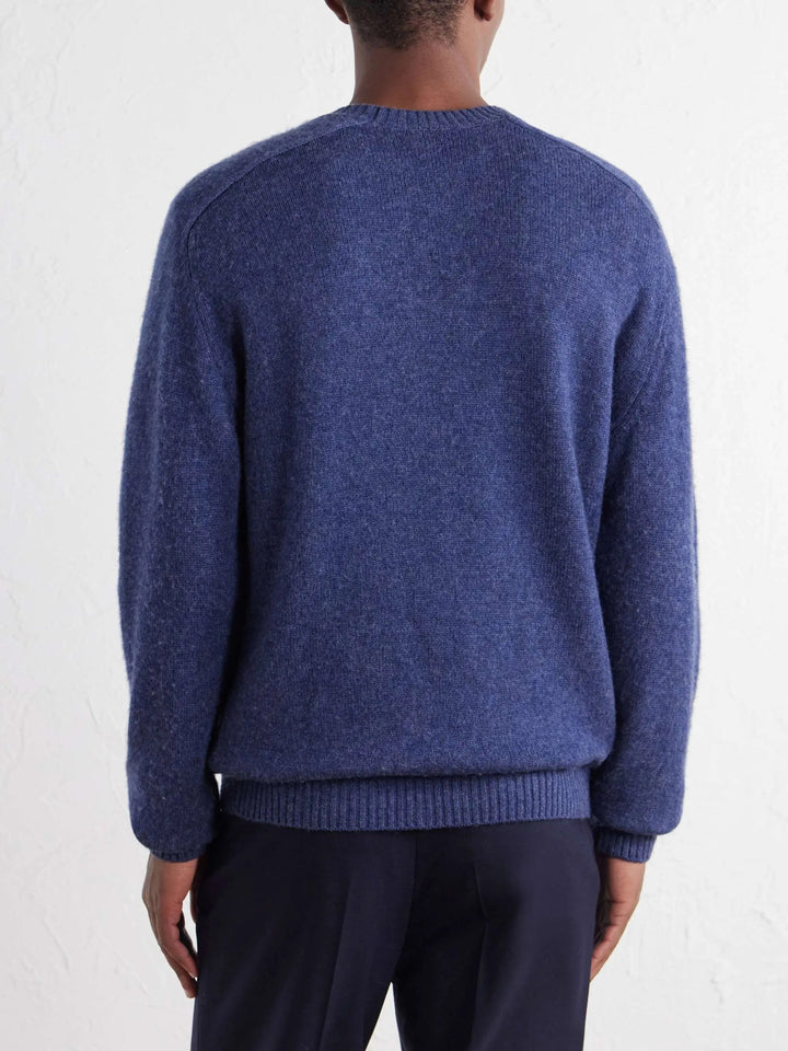 Wool Sweater Blue