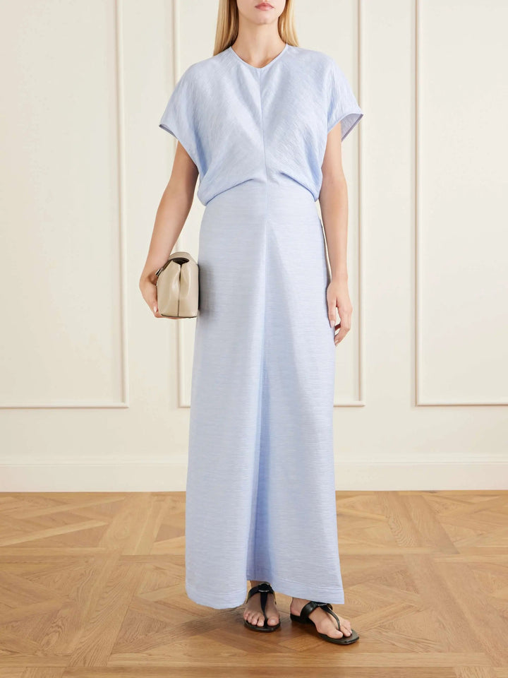 Woven maxi dress