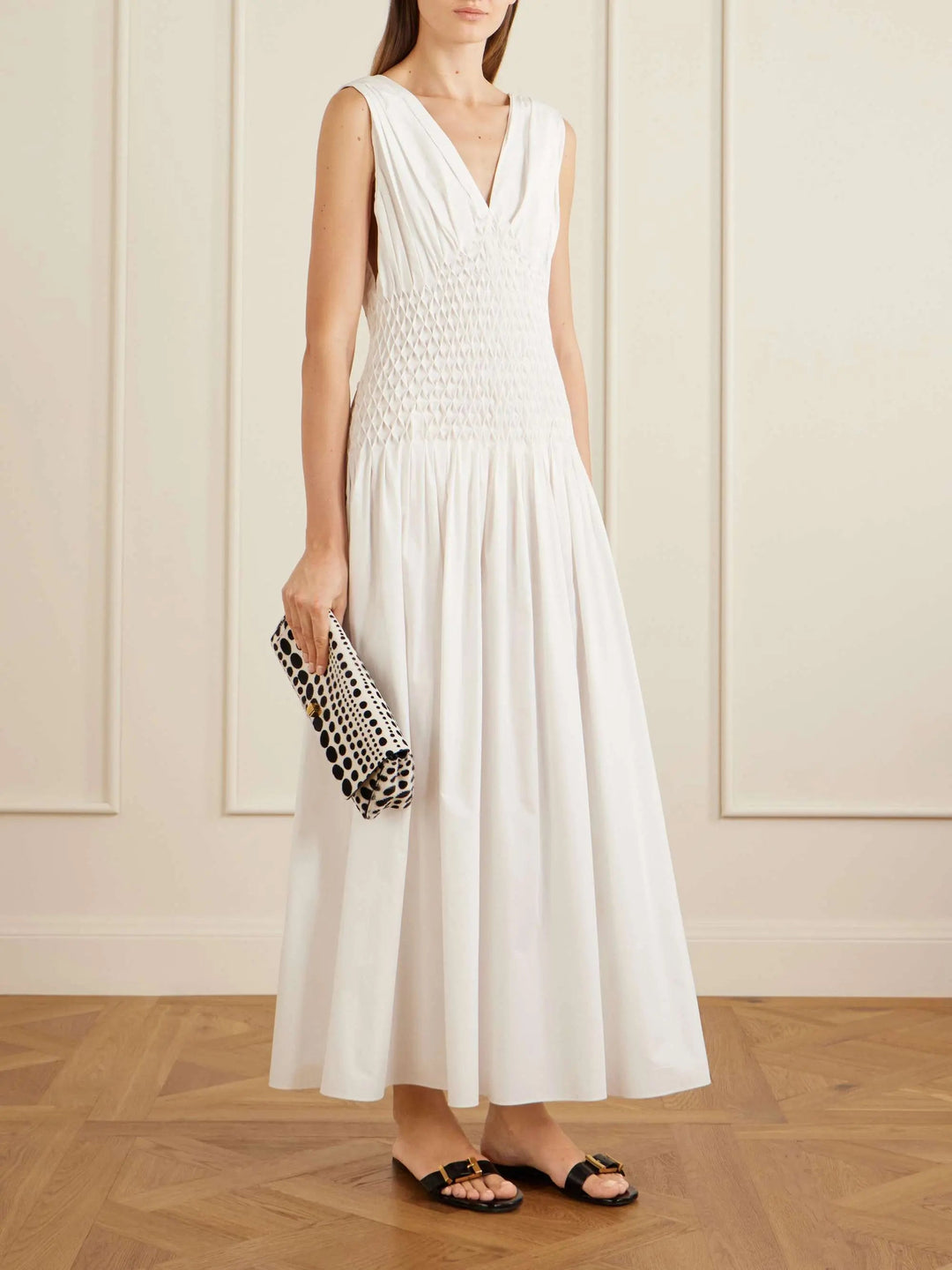 Sleeveless maxi dress