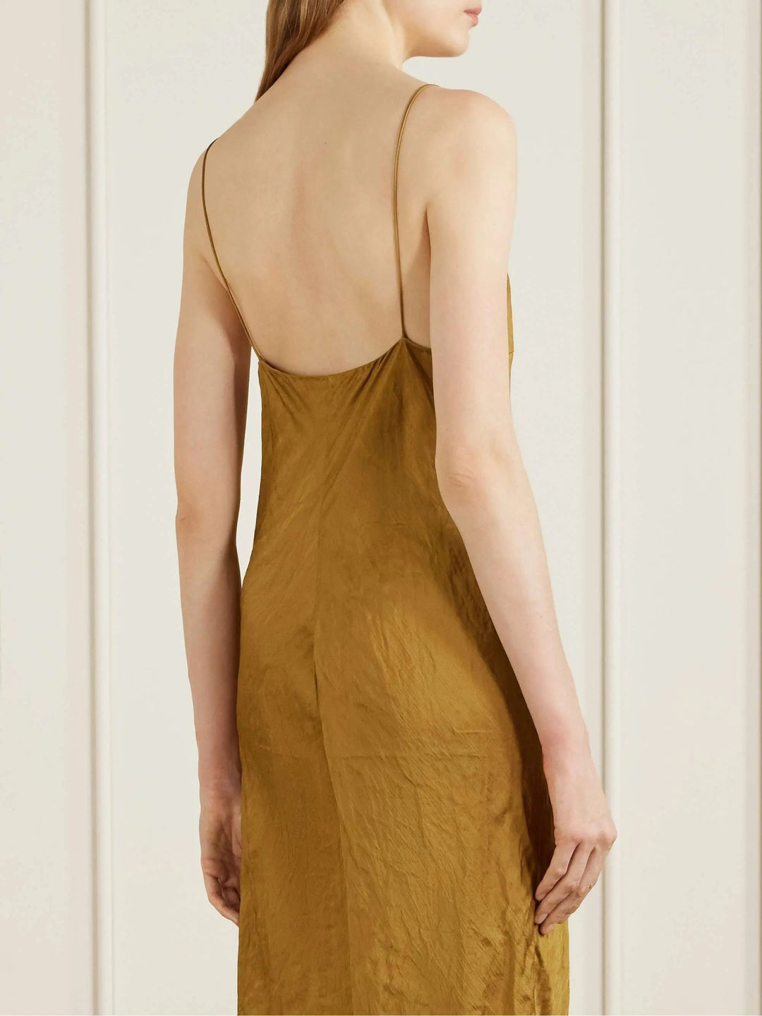 Wrinkled maxi dress