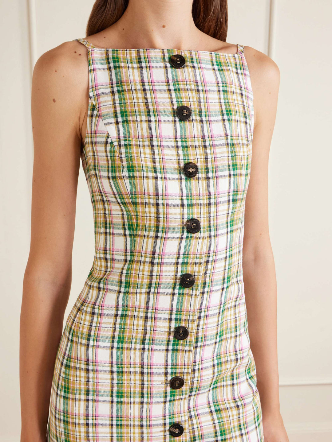 Woven midi dress